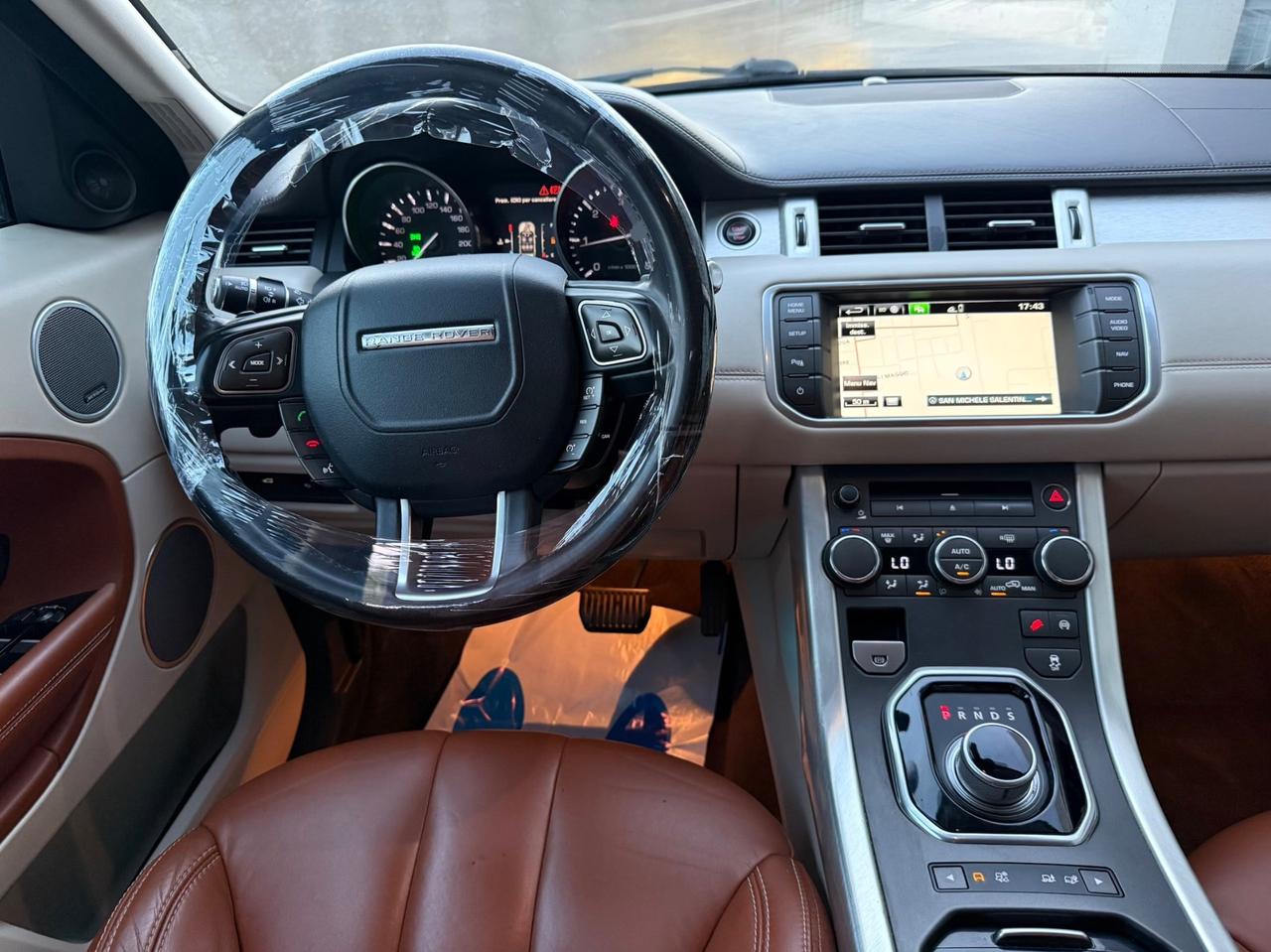 Range Evoque 2.2 Sd4 PRESTIGE,Pelle tabacco,LED ambiente,retrocamera,ecc.
