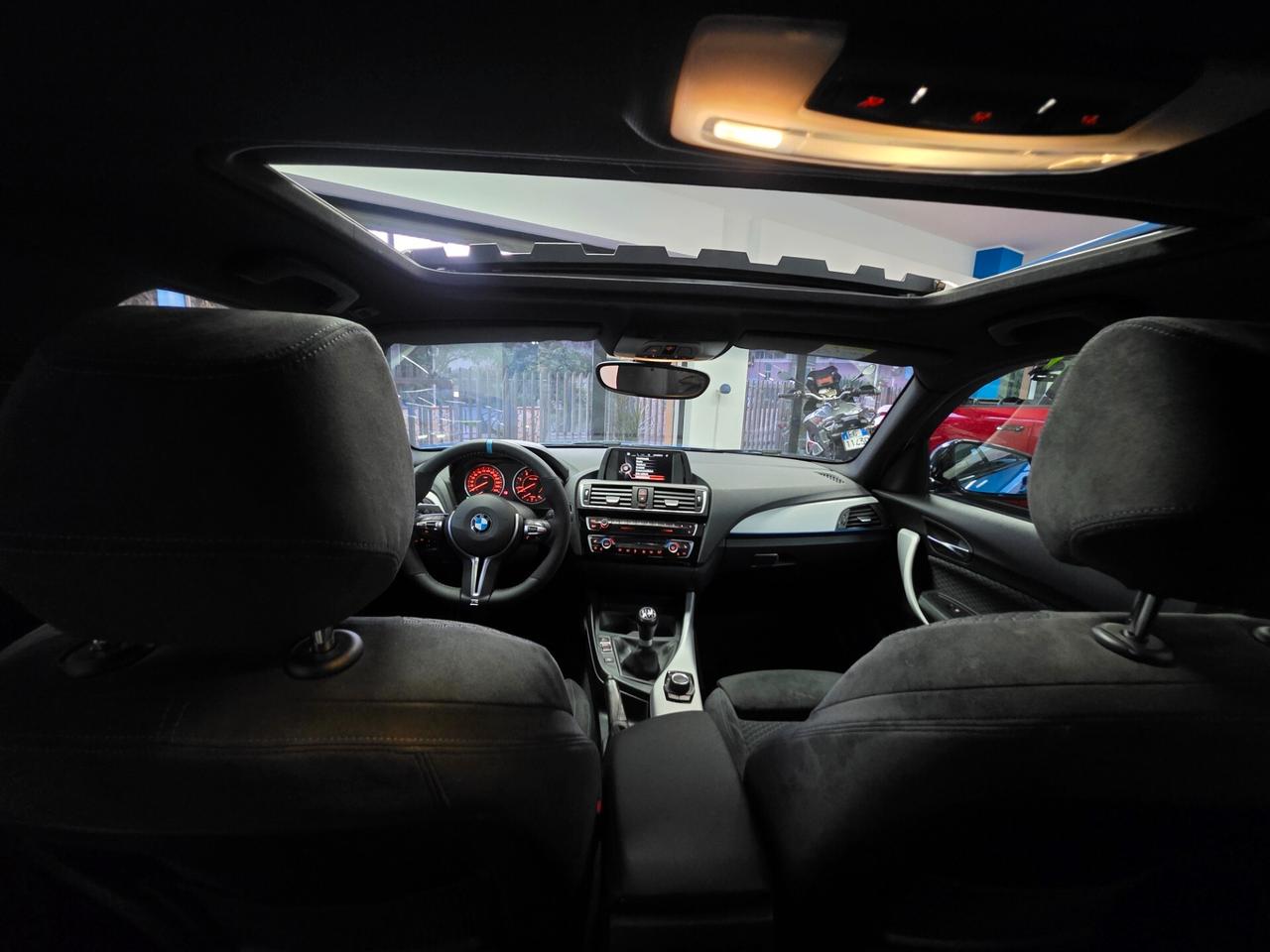 Bmw Serie 1 116d M-Sport Blu Estoril + Tetto