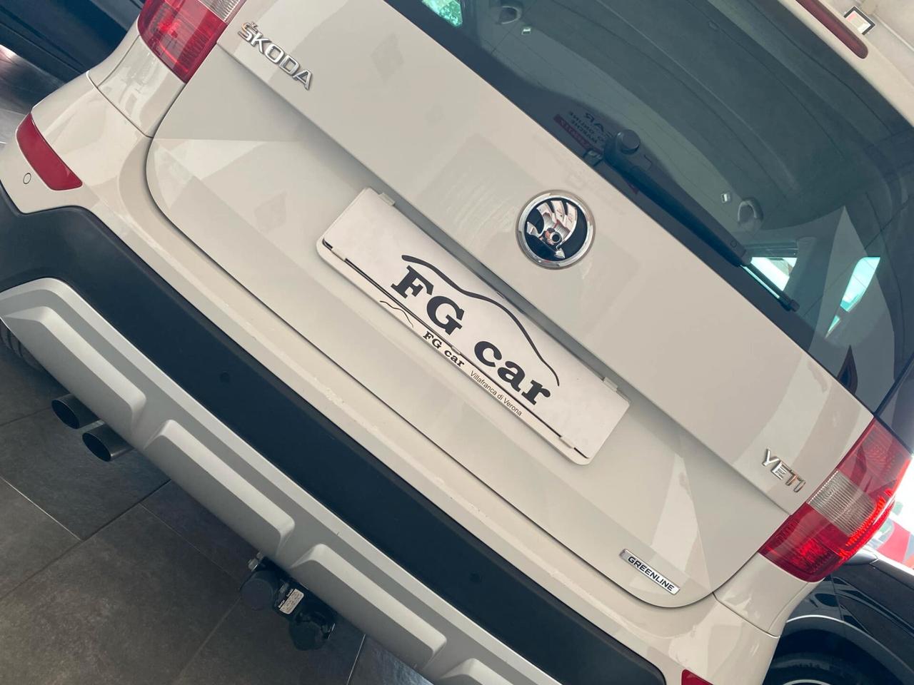 Skoda Yeti 1.6 TDI CR 105CV Elegance GreenLine GANCIO TRAINO