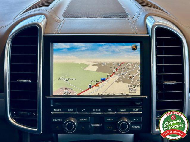PORSCHE Cayenne 3.0 S Hybrid *TETTO*BOSE*ACC*SERVICE*PELLE COCOA*