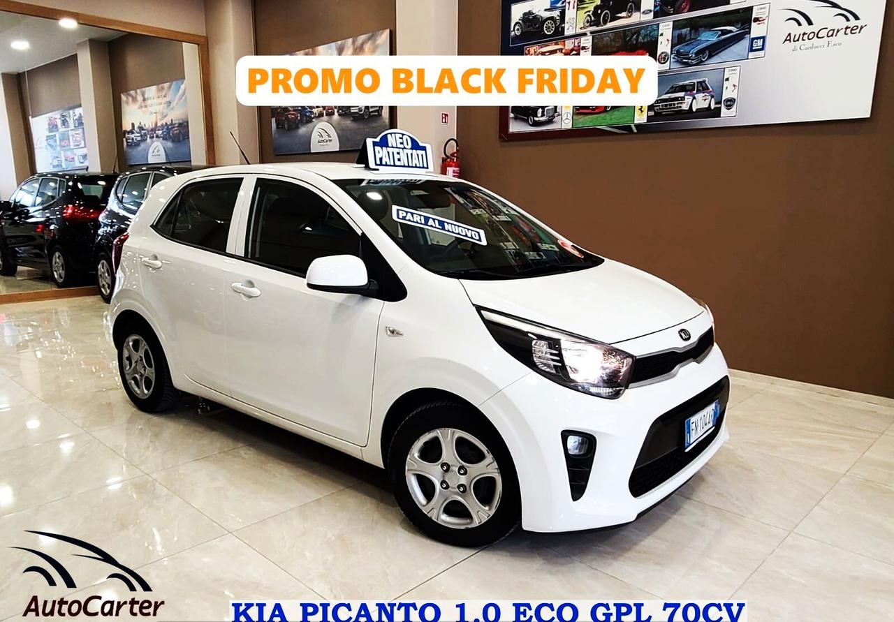 Kia Picanto 1.0 GPL 70CV **PROMO BLACK FRIDAY**