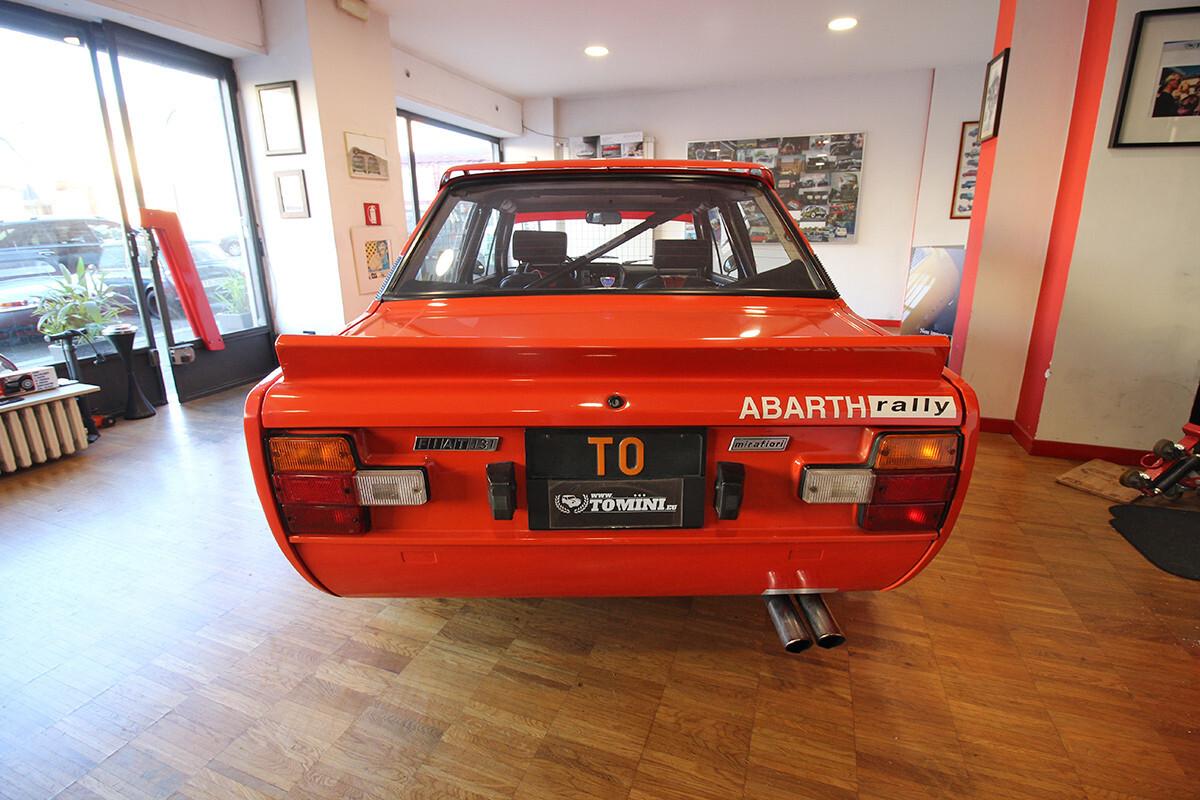 Fiat 131 Abarth Rally - targa TORINO -ASI CSAI