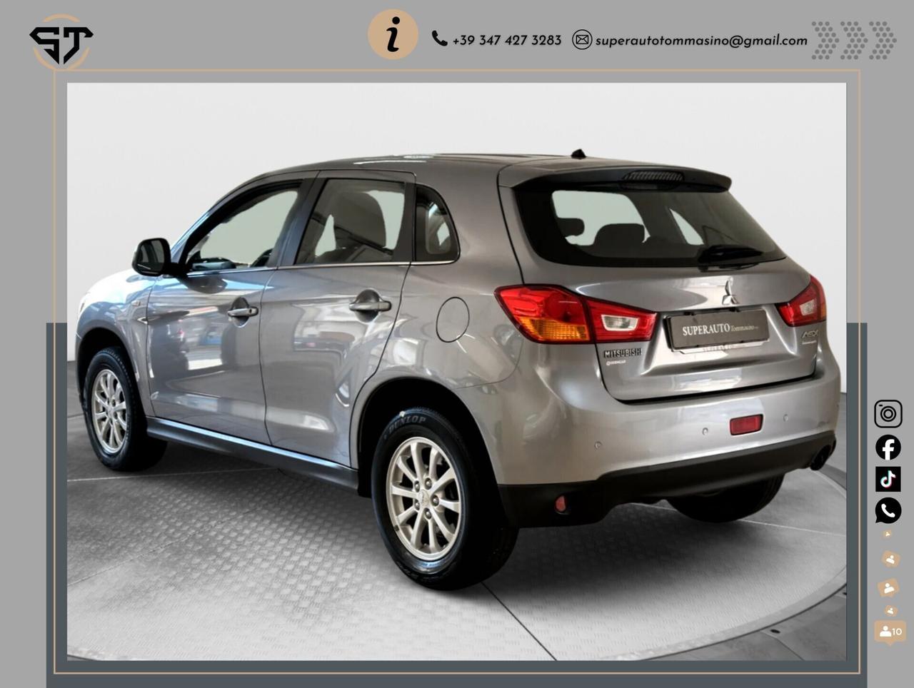 Mitsubishi ASX 1.8 DI-D 116 CV 2WD Intense Panoramic