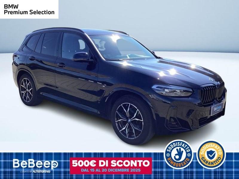 BMW X3 XDRIVE20D MHEV 48V MSPORT AUTO
