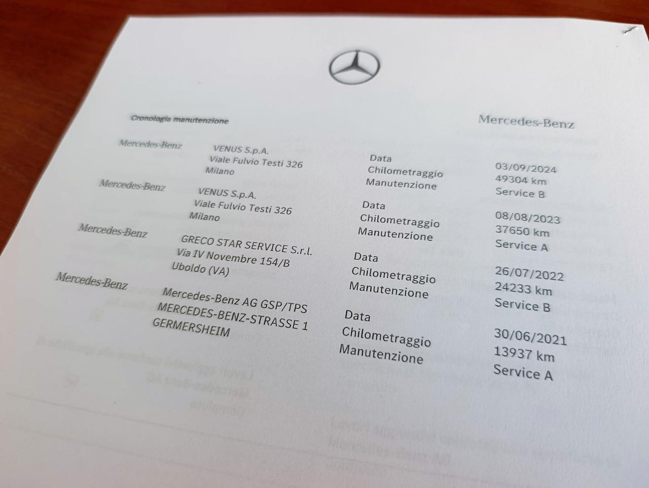 Mercedes-benz A 180 Sport Sedan Luci 64 colori/Navi/Pelle chiara