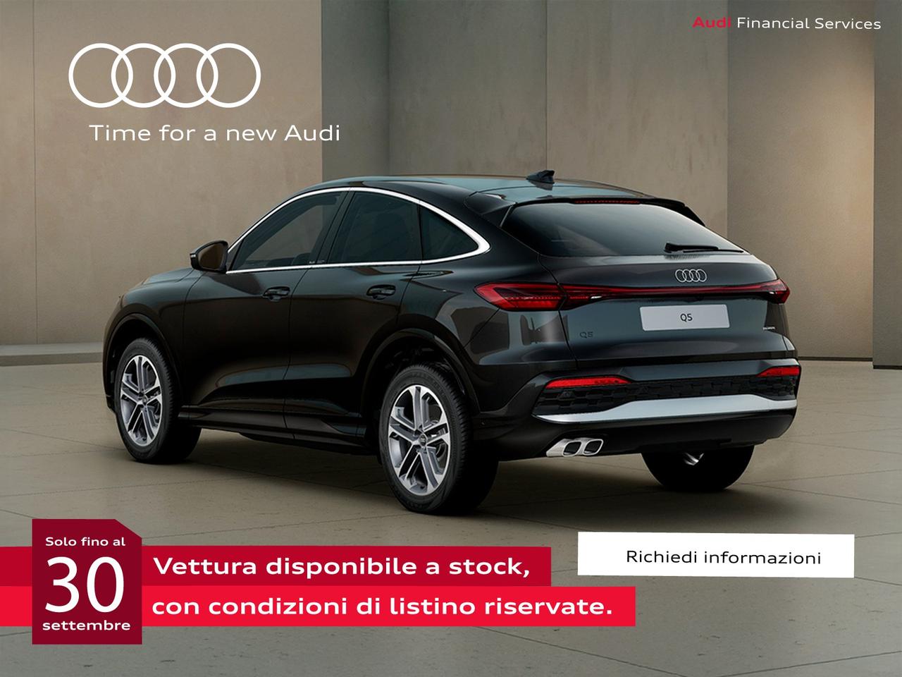Audi Q5 sportback 2.0 tdi mhev+ business advanced quattro 204cv s-tronic