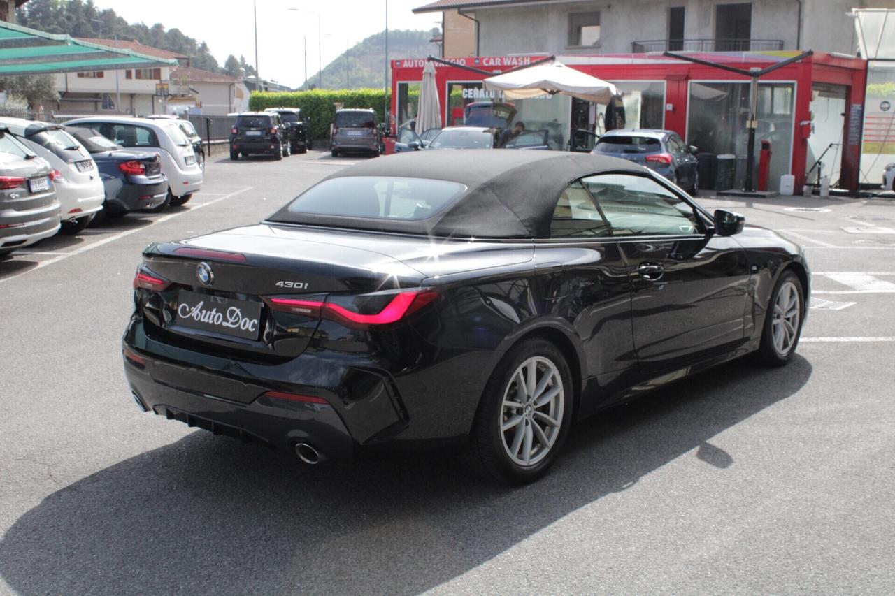 Bmw 430 i Cabrio Msport Steptronic M-SPORT PELLE NERA