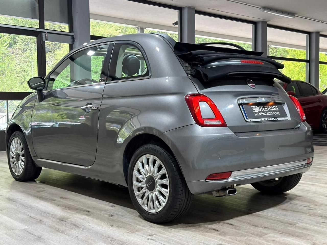 FIAT 500 C CABRIO 1.2 69cv 2015 NEOPATENTATI