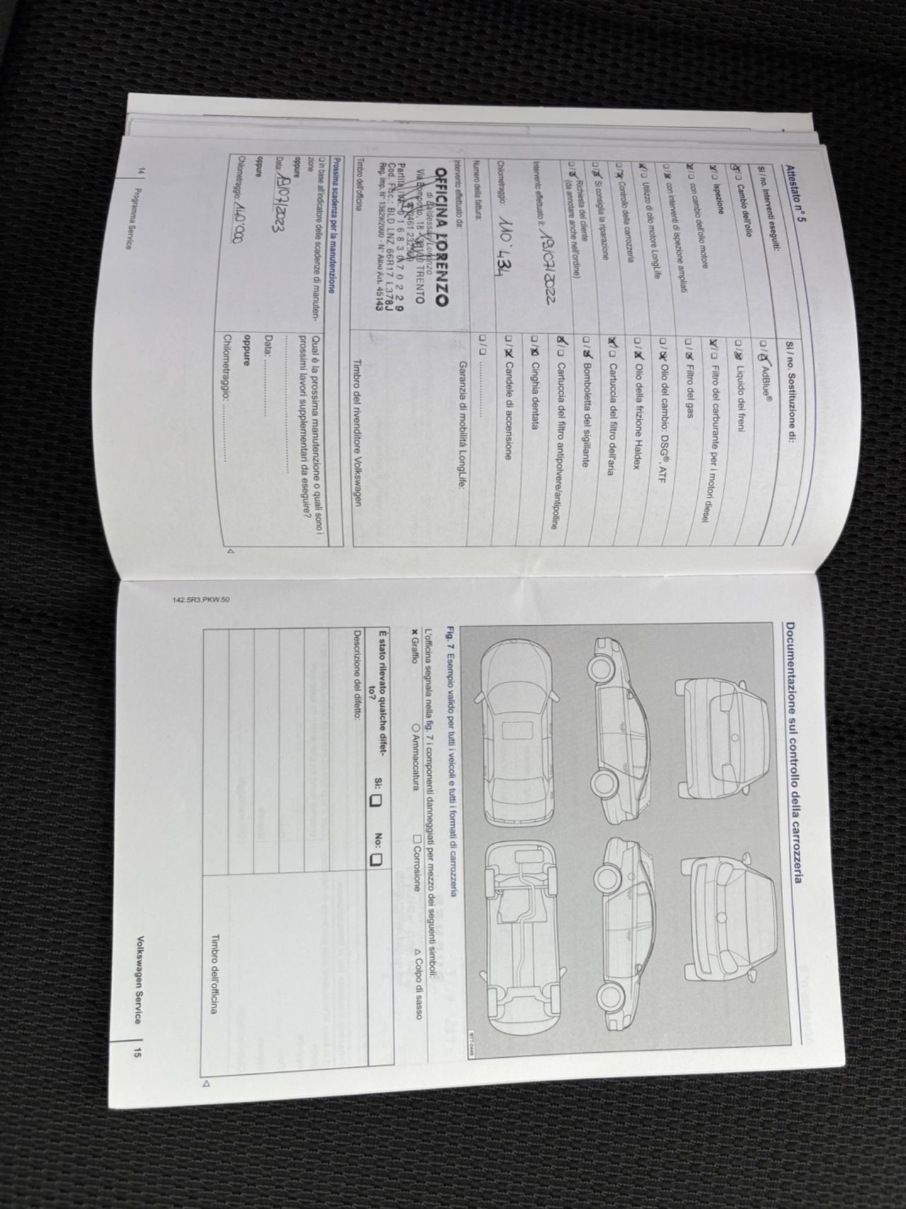 Volkswagen Touran 1.6 TDI 7 posti. Garanzia