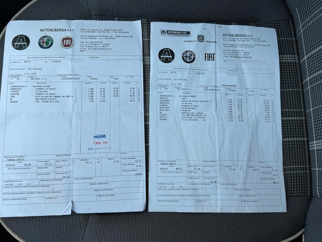 Fiat 500 1.3 Mjt Lounge- 06/2016