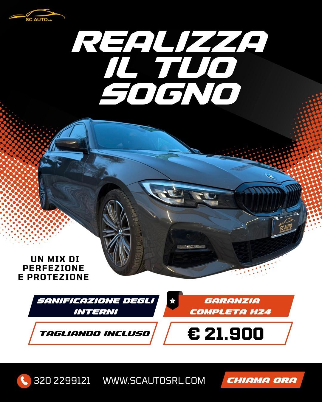 Bmw 320 320d 48V Msport TUA A RATE CON ZERO ANTICIPO