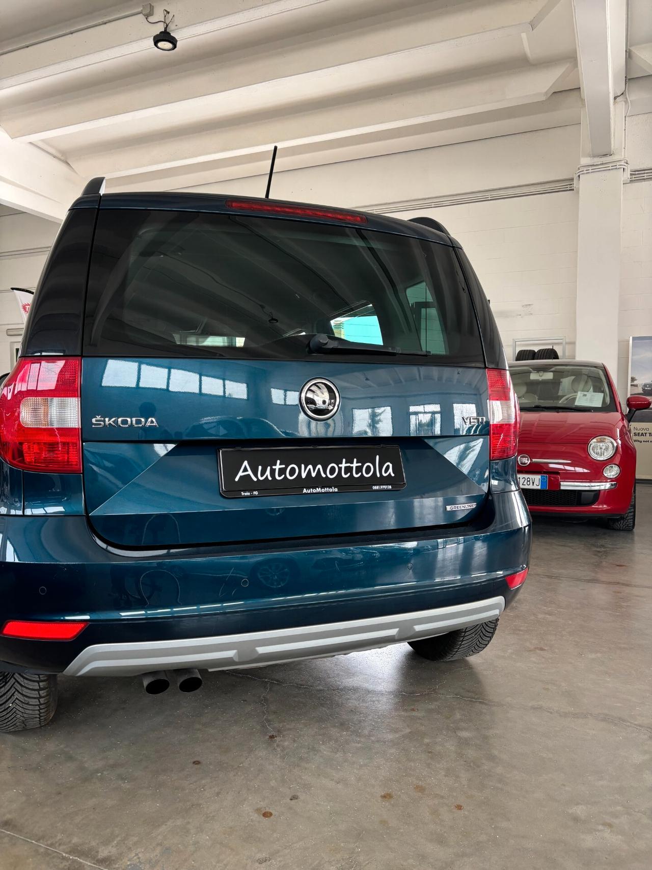 Skoda Yeti act greenline