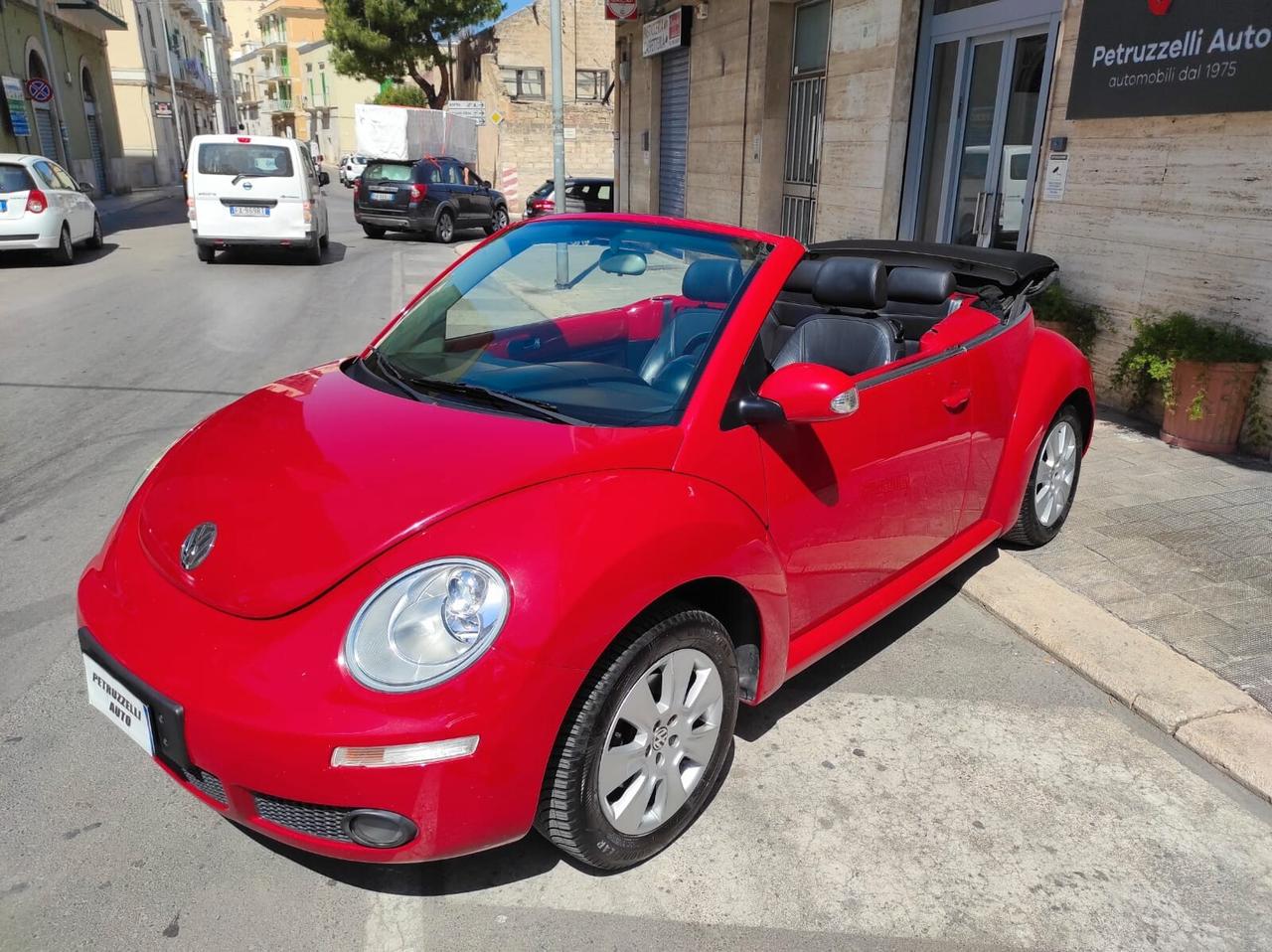 VW NEW BEETLE CABRIO 1.4 UNICO PROPRIETARIO/KMCERT