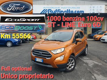 Ford EcoSport 1.0 EcoBoost 100 CV ST-Line