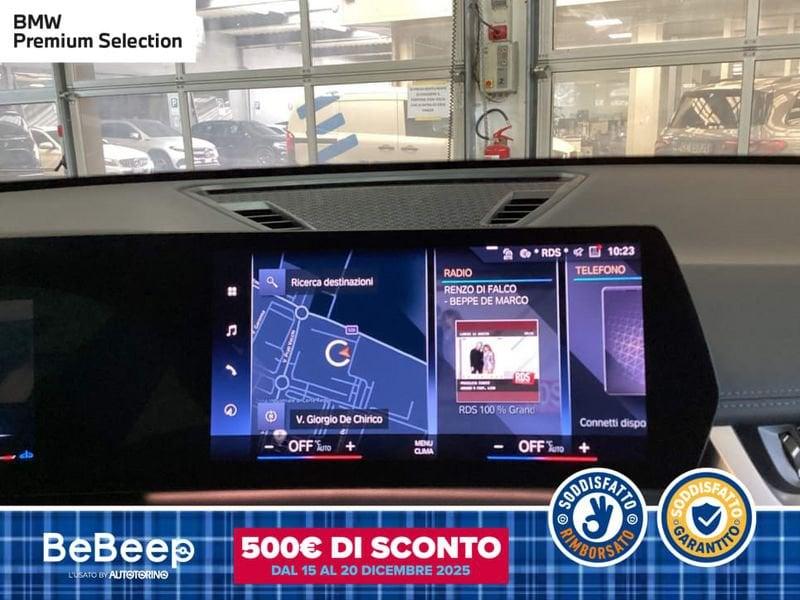 BMW X1 SDRIVE18D MSPORT AUTO