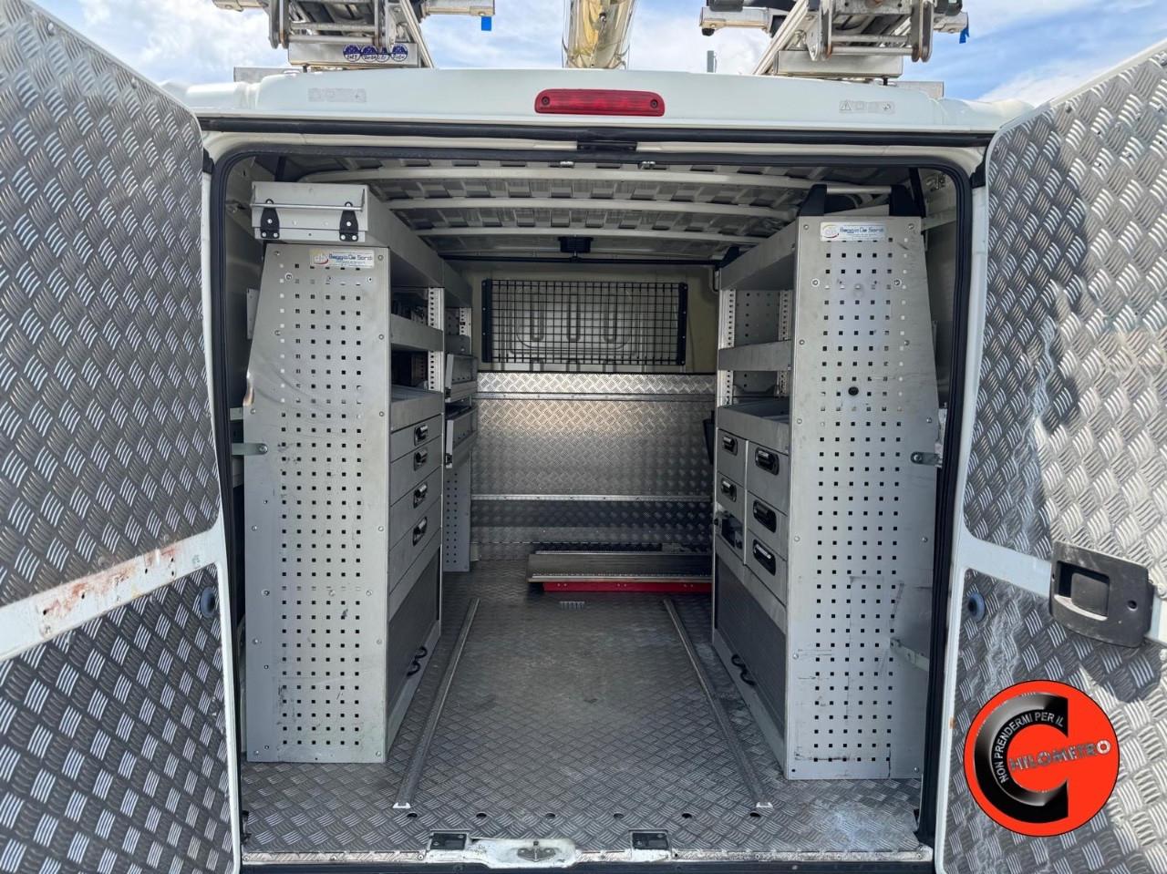 Fiat Ducato 33 2.3 MJT 130 CV ALLESTITO EX ENEL (PC-TN L1H1)SENSORI-POCHISSIMI KM!-PORTAPACCHI-