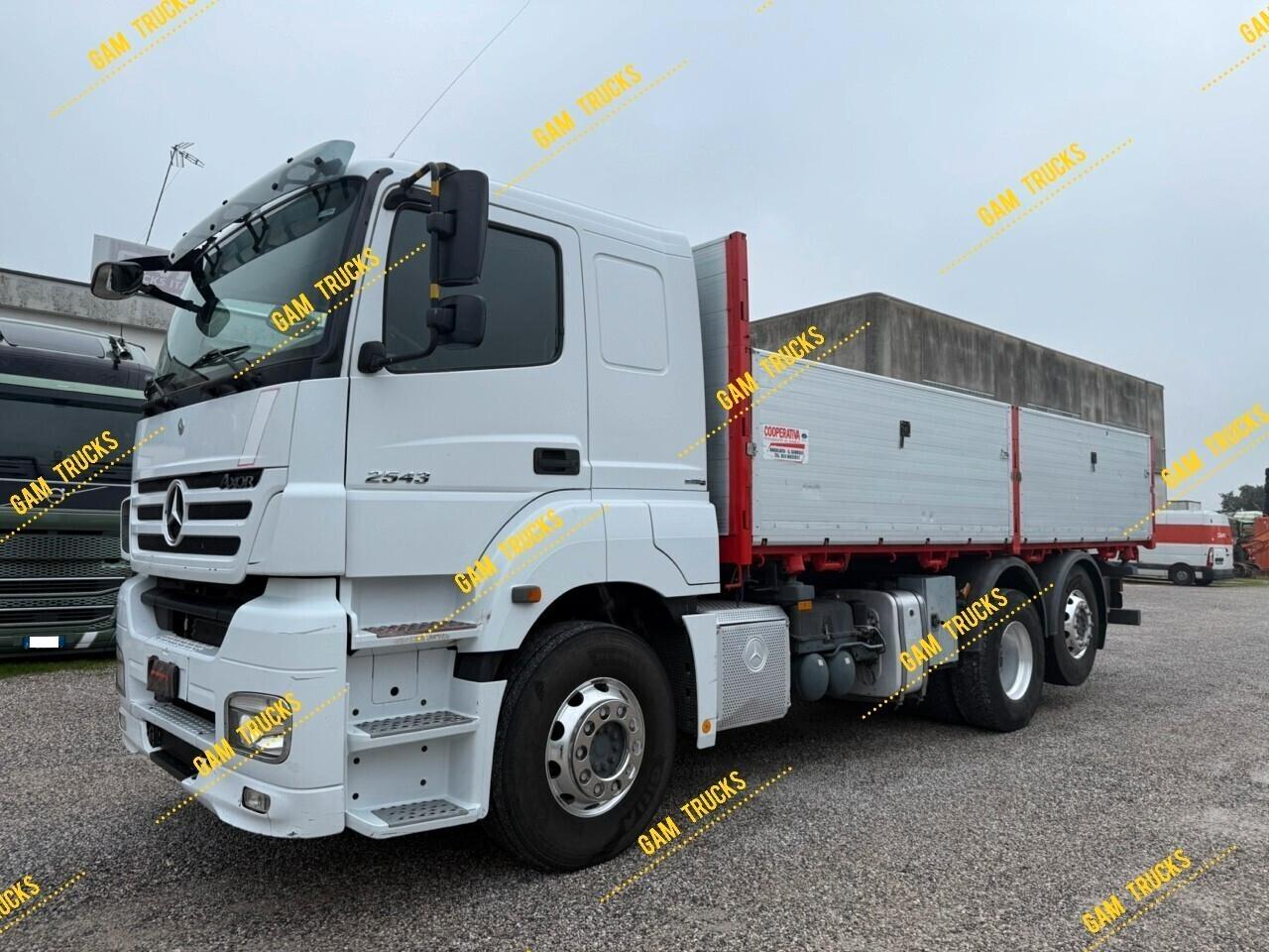 Mercedes Axor 2543 Ribaltabile 3 lati EURO5
