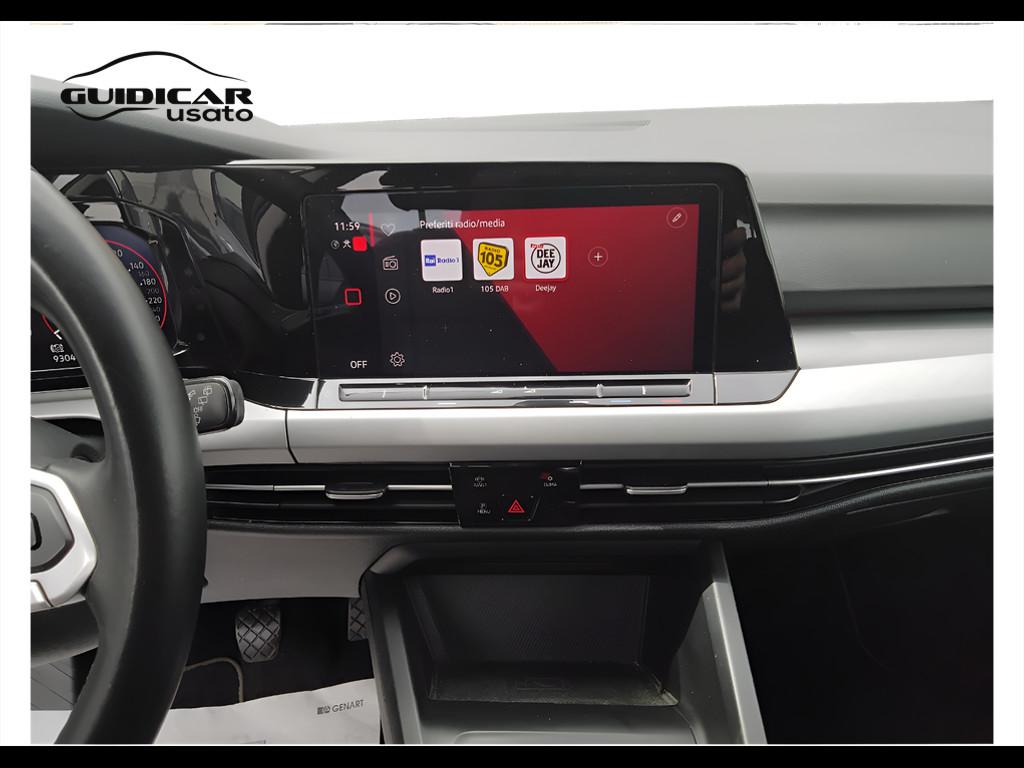 VOLKSWAGEN Golf VIII 2020 - Golf 1.0 tsi evo Life 110cv