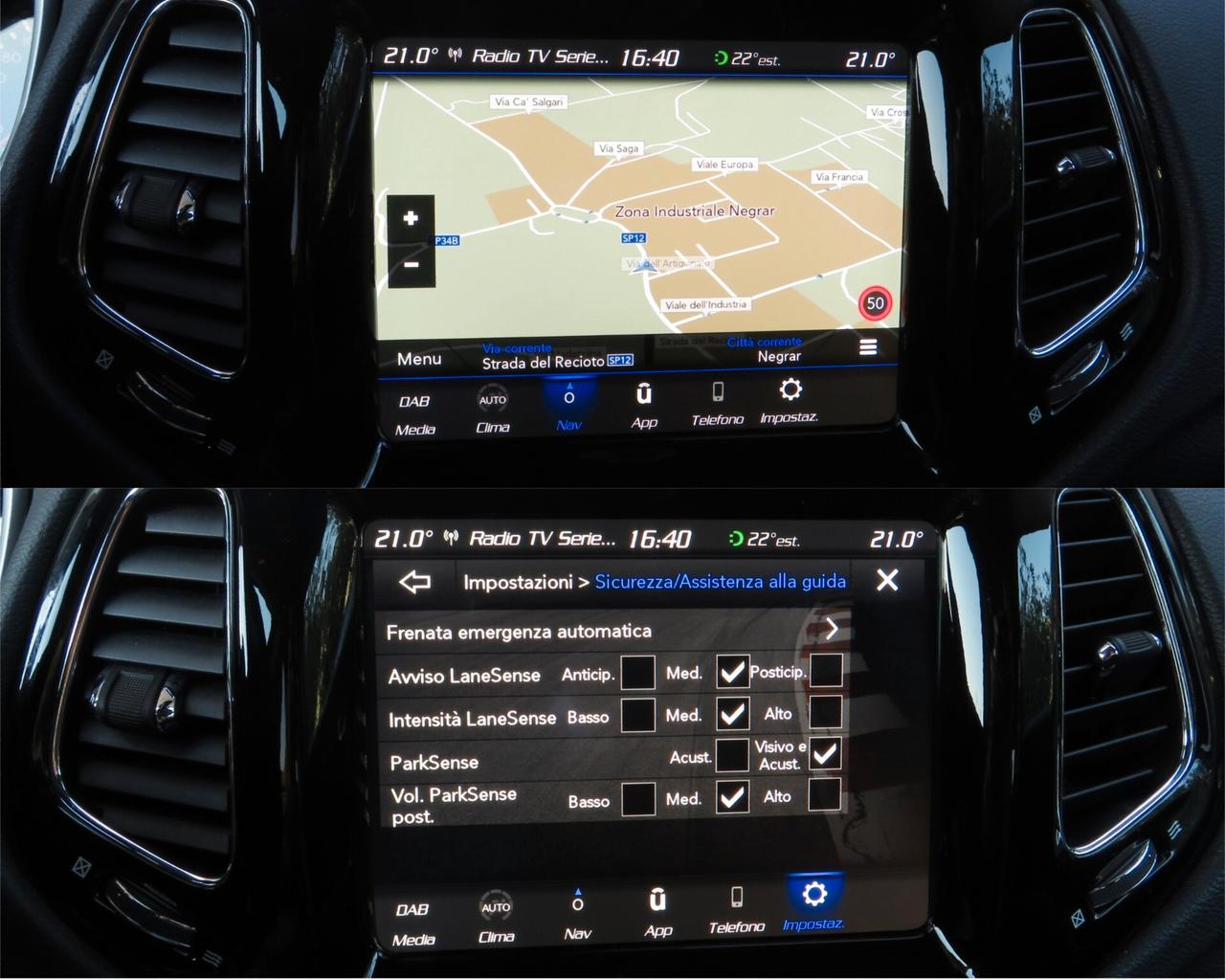 Jeep Compass 1.6mjt Limited 120cv. full led/adas/keyless/navi