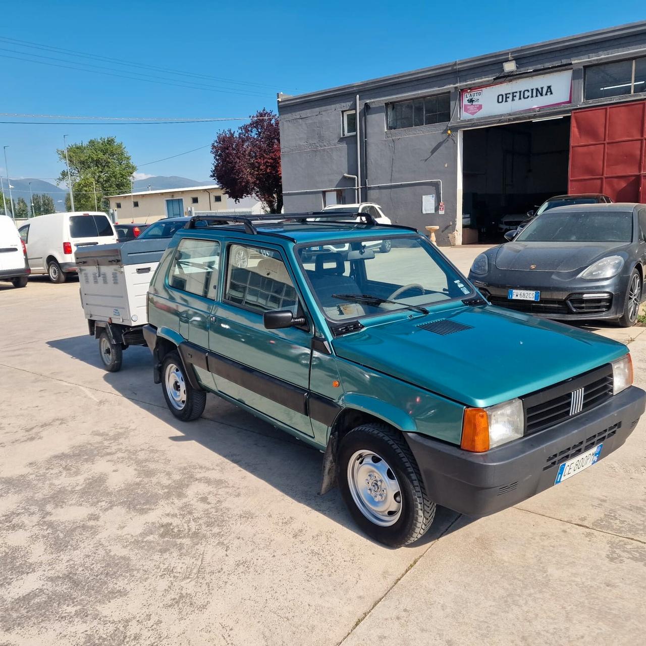 Fiat Panda 1100 i.e. cat 4x4 Climbing GANCIO E CARRELLO APPENDICE