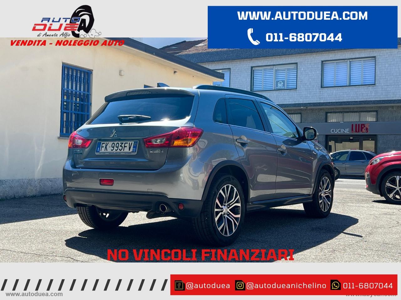 MITSUBISHI ASX 1.6 DI-D 114CV 4WD N1 Instyle Panoramic AUTOCARRO N1 4 POSTI