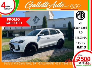 MG ZS 1.5 Standard-SENZA VINCOLI DI FINANZIAMENTO