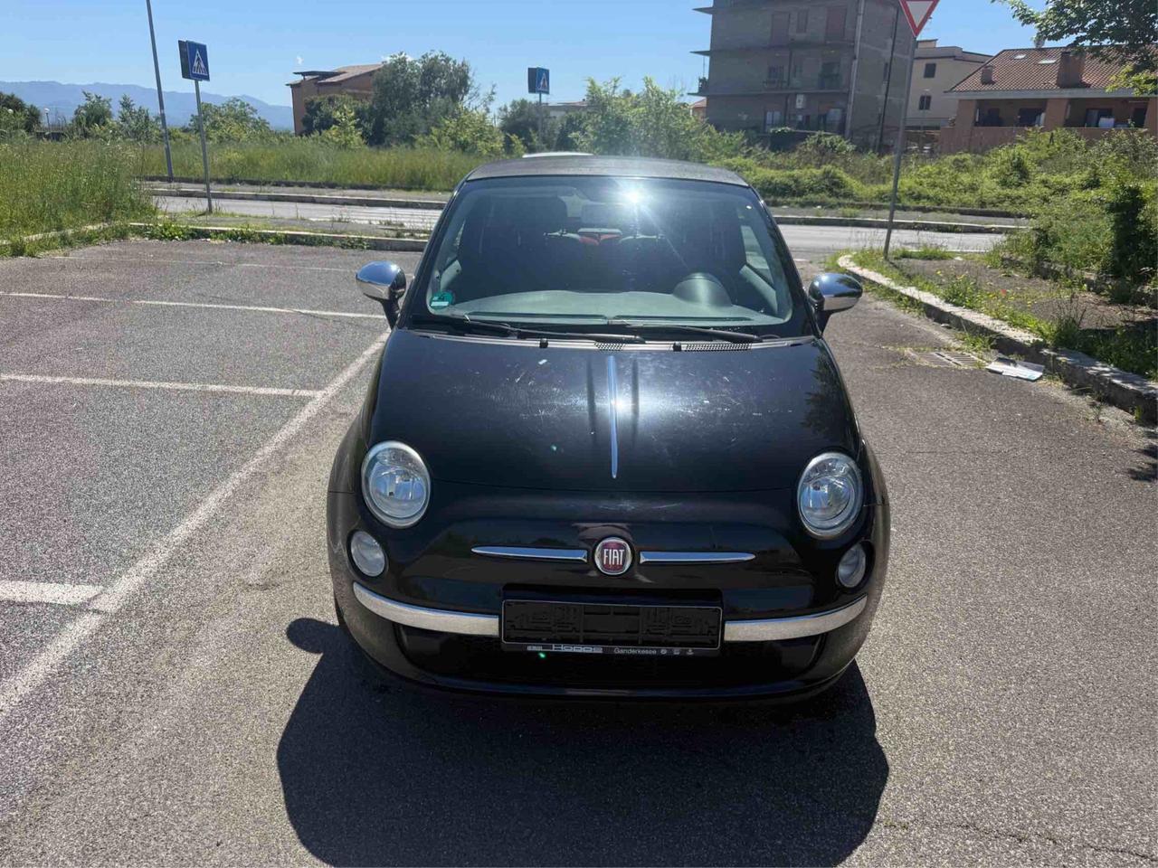 FIAT 500 cabrio 90000km originali garanzia 12 mesi permute