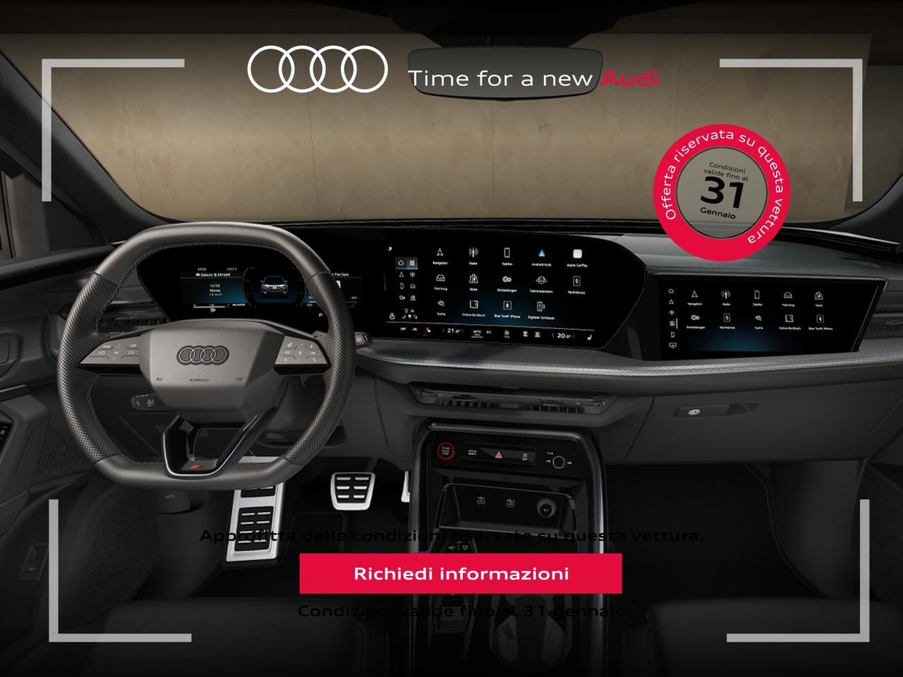 Audi Q5 2.0 tdi mhev+ s line edition quattro 204cv s-tronic