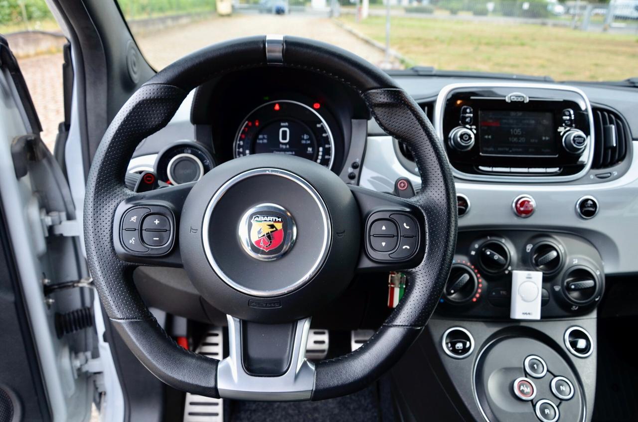ABARTH 595 1.4 T-JET 145cv AUTO, UNICOPROP, SERVICE FCA, EURO 6B, BLUETOOTH, PERMUTE