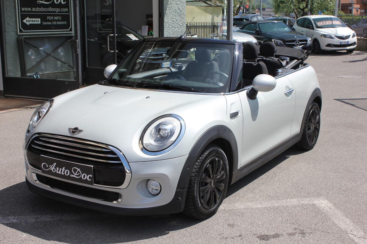 Mini Cooper Cabrio STEPTRONIC 135CV AUTO CABRIO FULL LED NAVY