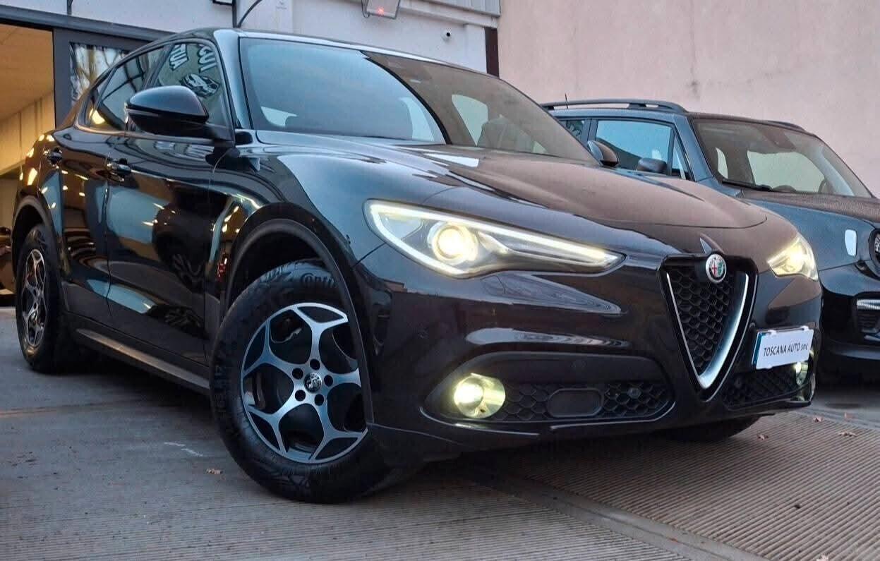 Alfa Stelvio 2.2diesel 190 CV AT8 Q4 unico proprietario