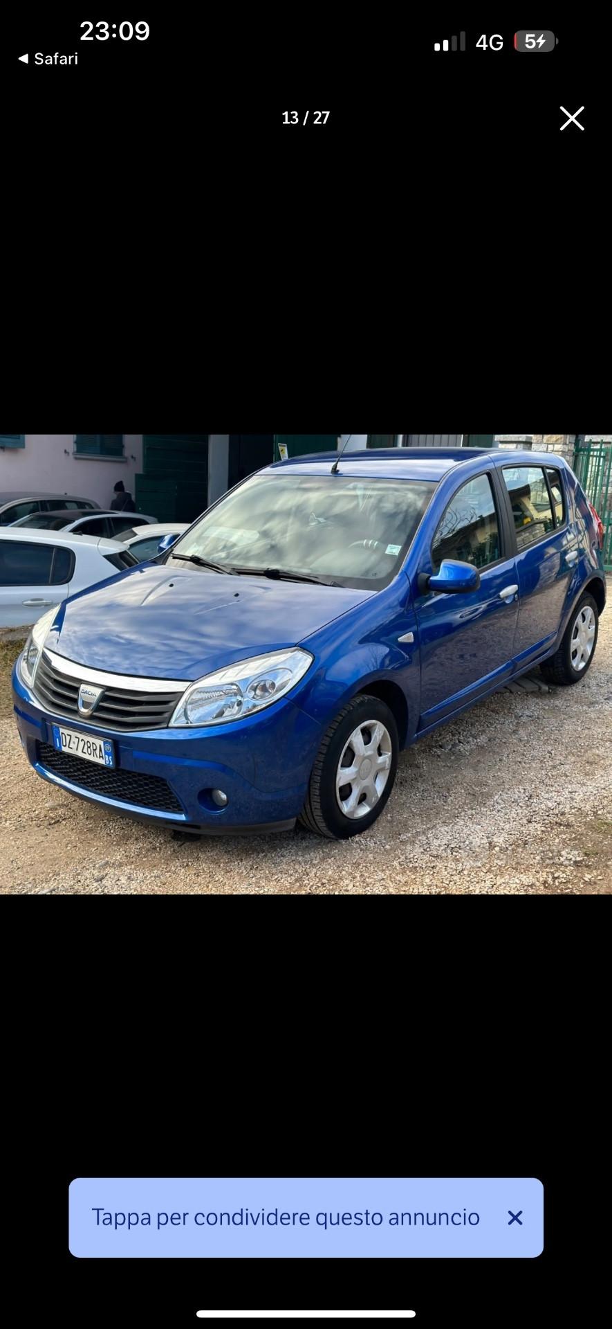 Dacia Sandero 1.4 8V GPL Lauréate