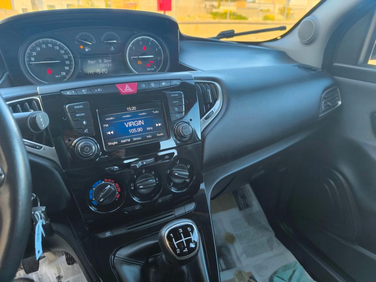LANCIA YPSILON GOLD 1.3 DIESEL 06/2018 BLUETOOTH/SENS POST