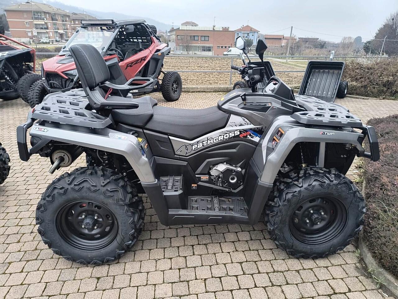 QUAD AODES ODES 850 PATHCROSS TARGA GIALLA