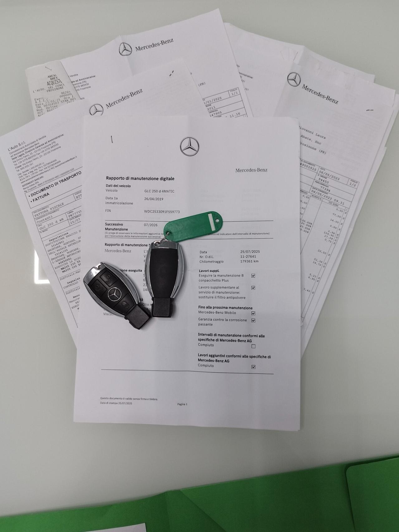 MERCEDES GLC COUPE' 250 D 4 MATIC PREMIUM