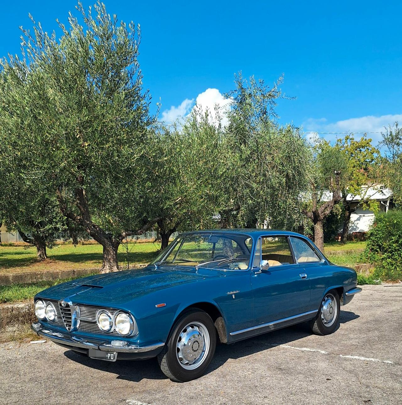 Alfa Romeo Sprint 2600 - Targa Nera - Omologata ASI Targa ORO