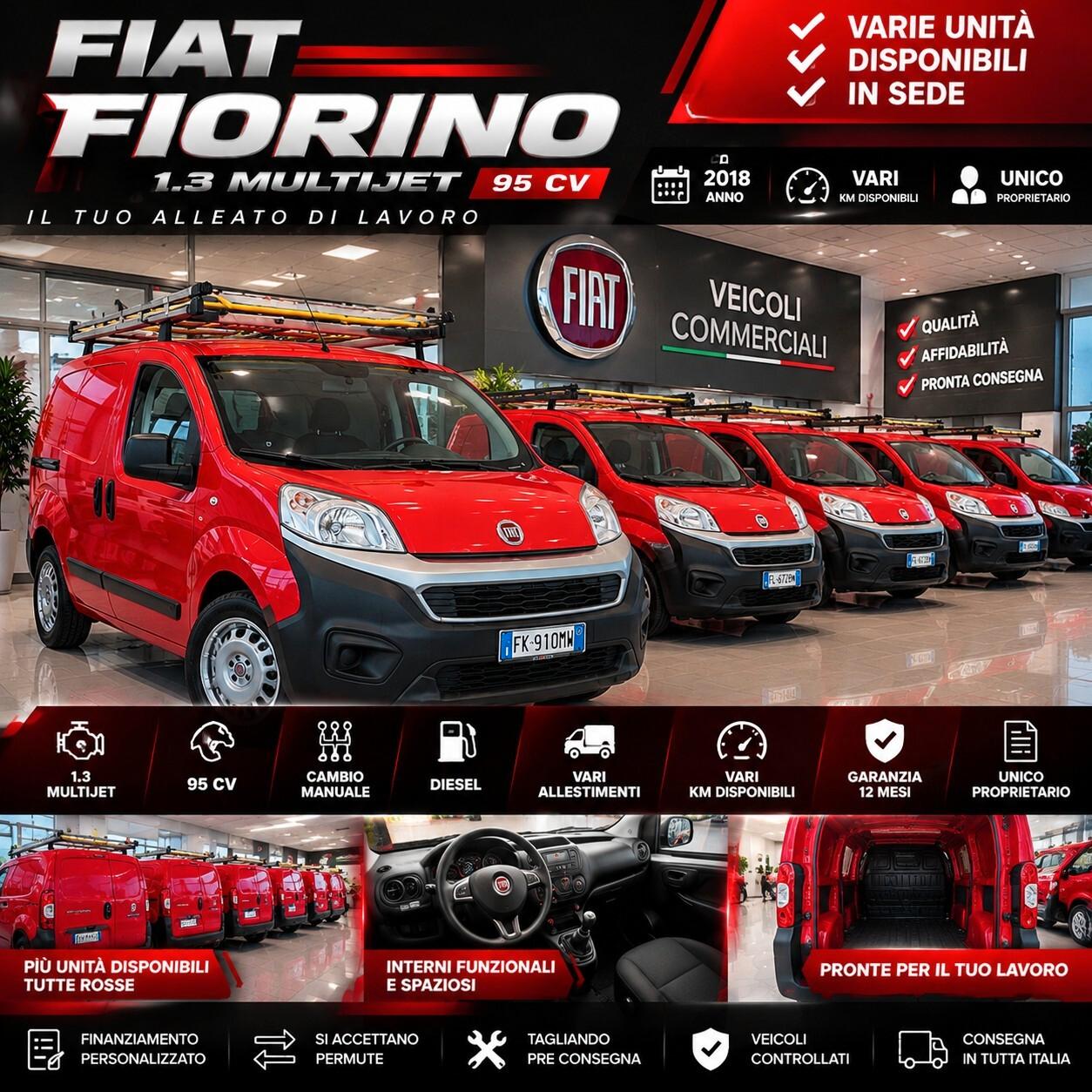 Varie unità Fiat Fiorino Adventure 1.3 MJT 95CV