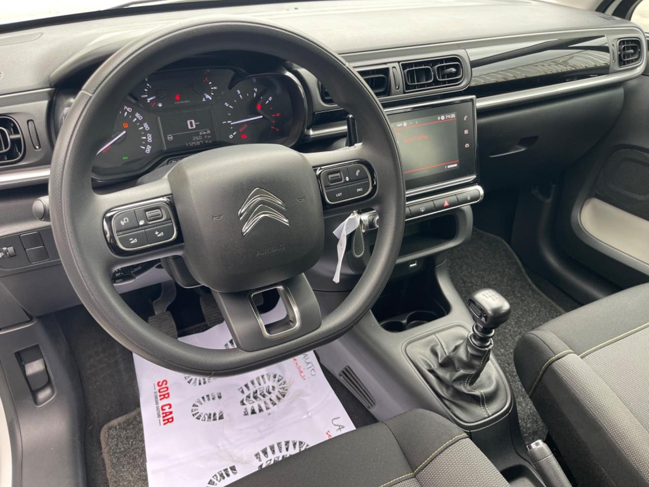 Citroen C3 BlueHDi 100 S&S Feel Pack KM CERTIFICATI IN FATTURA!