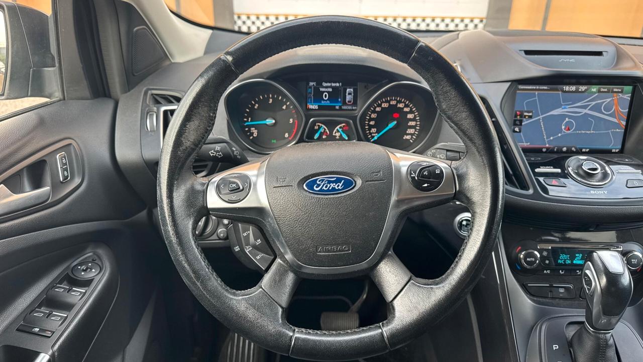 FORD KUGA 2.0 150cv GANCIO TRAINO - 2017