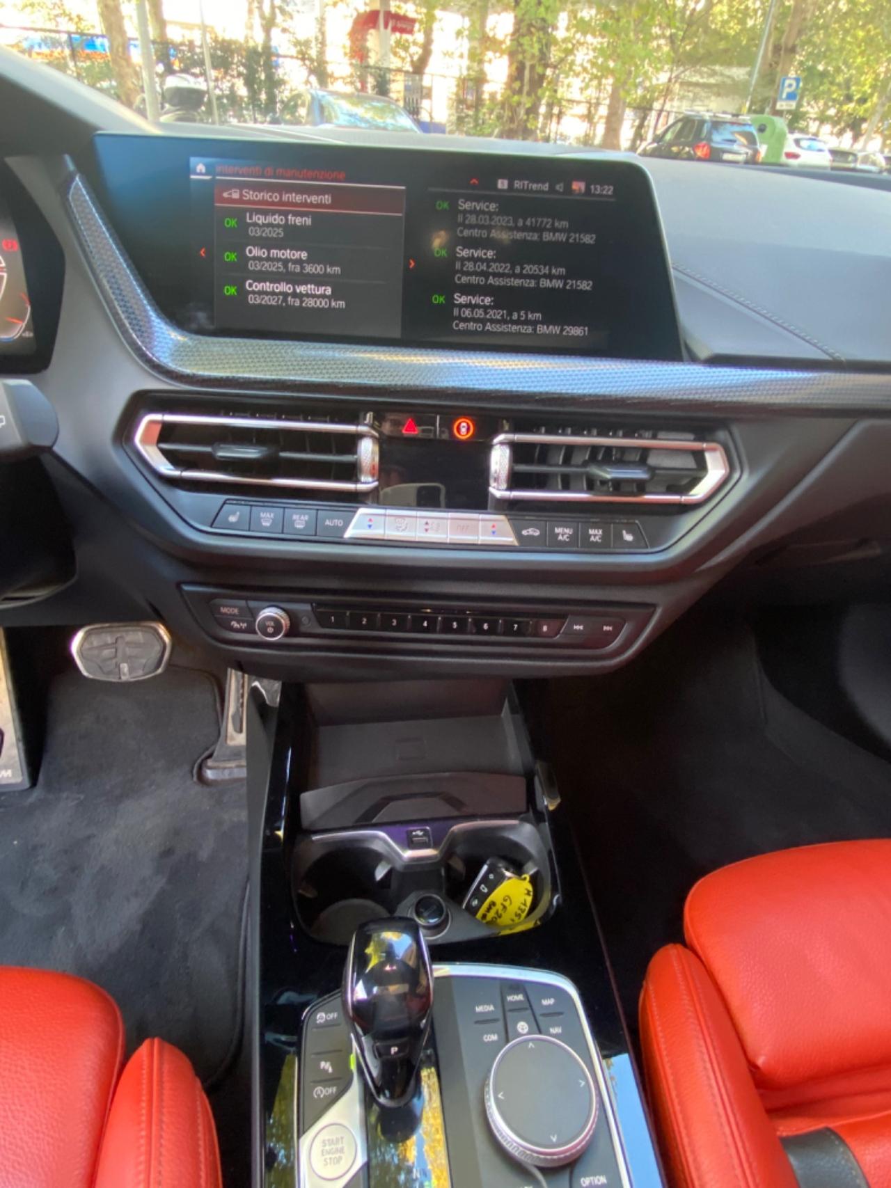 Bmw M 135i xDrive PERFORMANCE TETTO 19”H&K BLACK