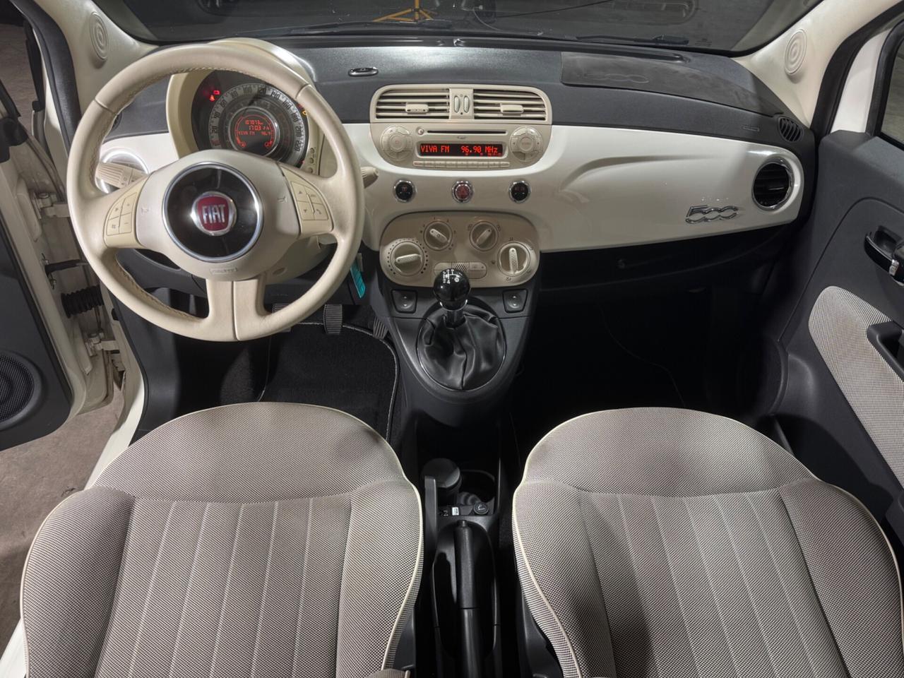 FIAT 500 1.2 69CV TETTO PANORAMICO UNIPROPRIETARIO