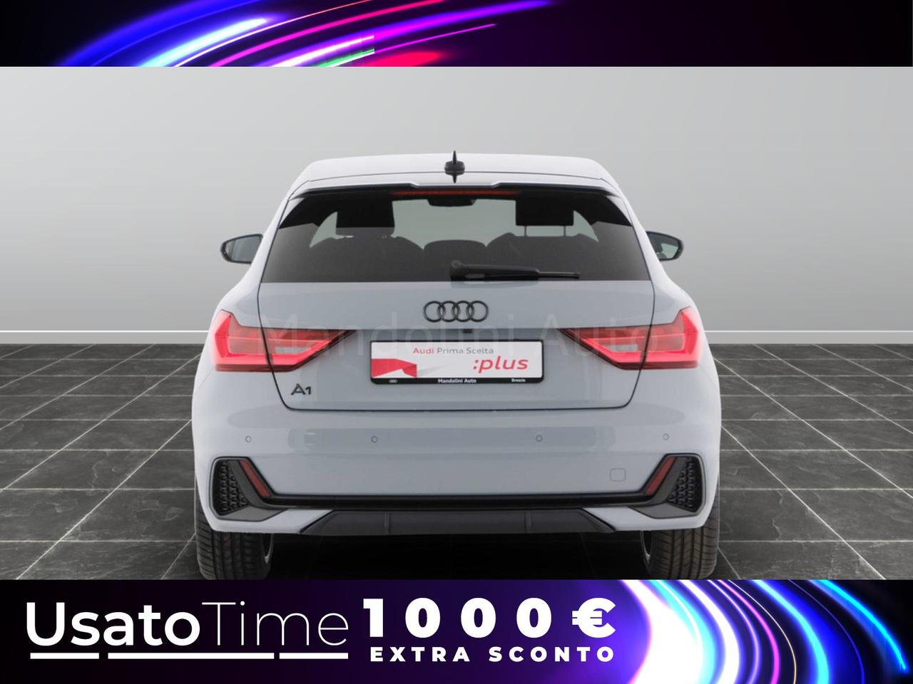 Audi A1 sportback 30 1.0 tfsi 116cv identity black s tronic