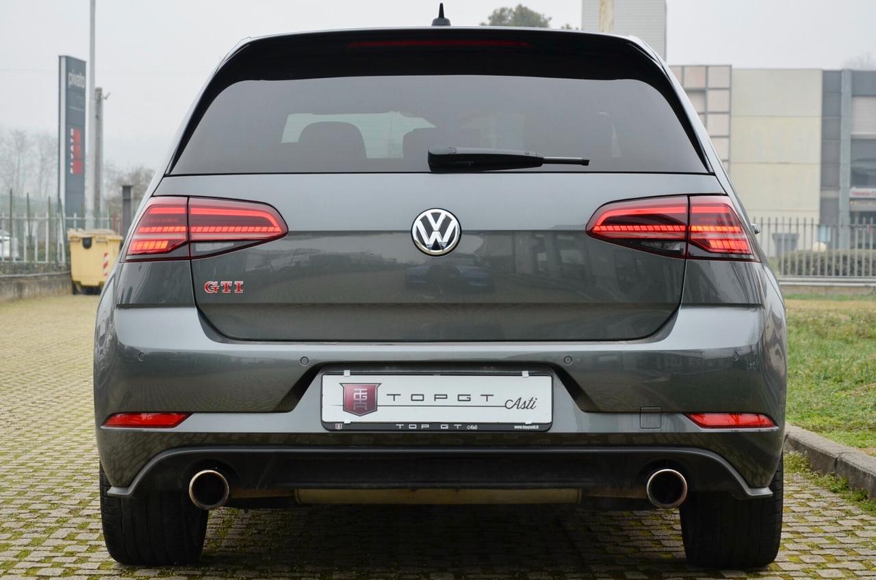 VOLKSWAGEN GOLF 7.5 GTI PERFORMANCE 2.0 TSI 245cv DSG, SERVICE CON FATTURE, TETTO, DCC, FULL PELLE, FARI FULL LED, 19", PERMUTE