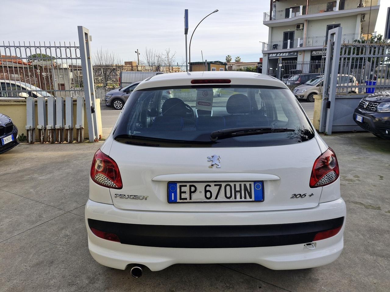 PEUGEOT 206 1.1 ECO GPL 60CV 10/2012 80000 KM