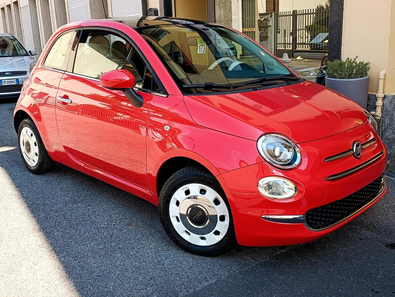 Fiat 500 1.2 Lounge Rosso Corallo km 36.317