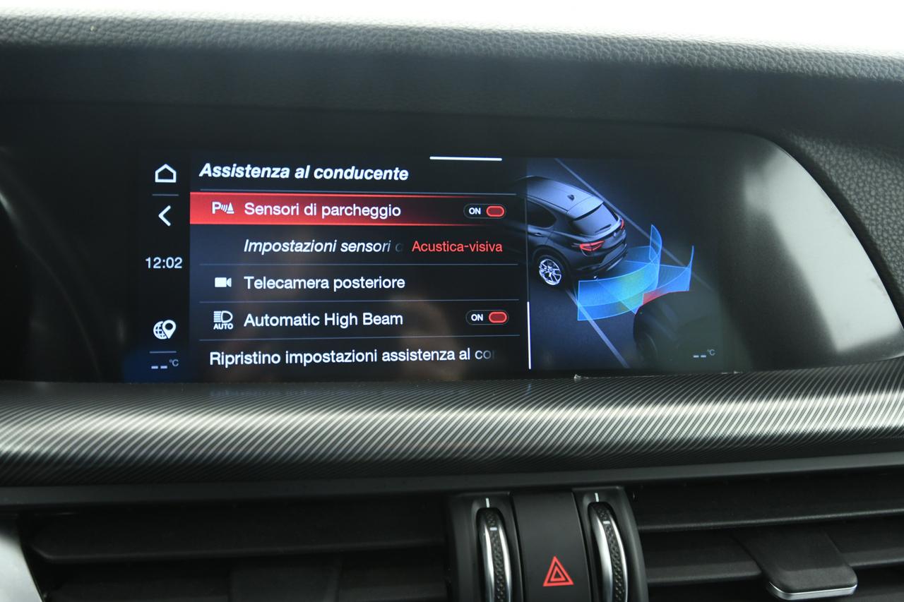 ALFA ROMEO Stelvio 2.2 t Sprint Q4 190cv auto ACC+CAMERA+C19"