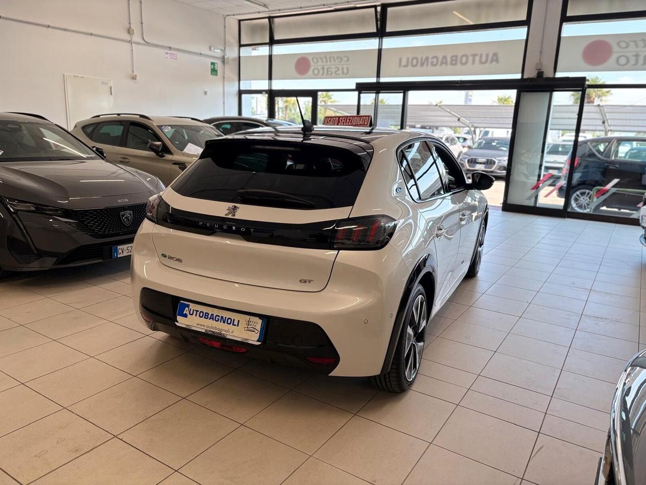 Peugeot 208 GT motore elettrico 136 CV SPOTICAR