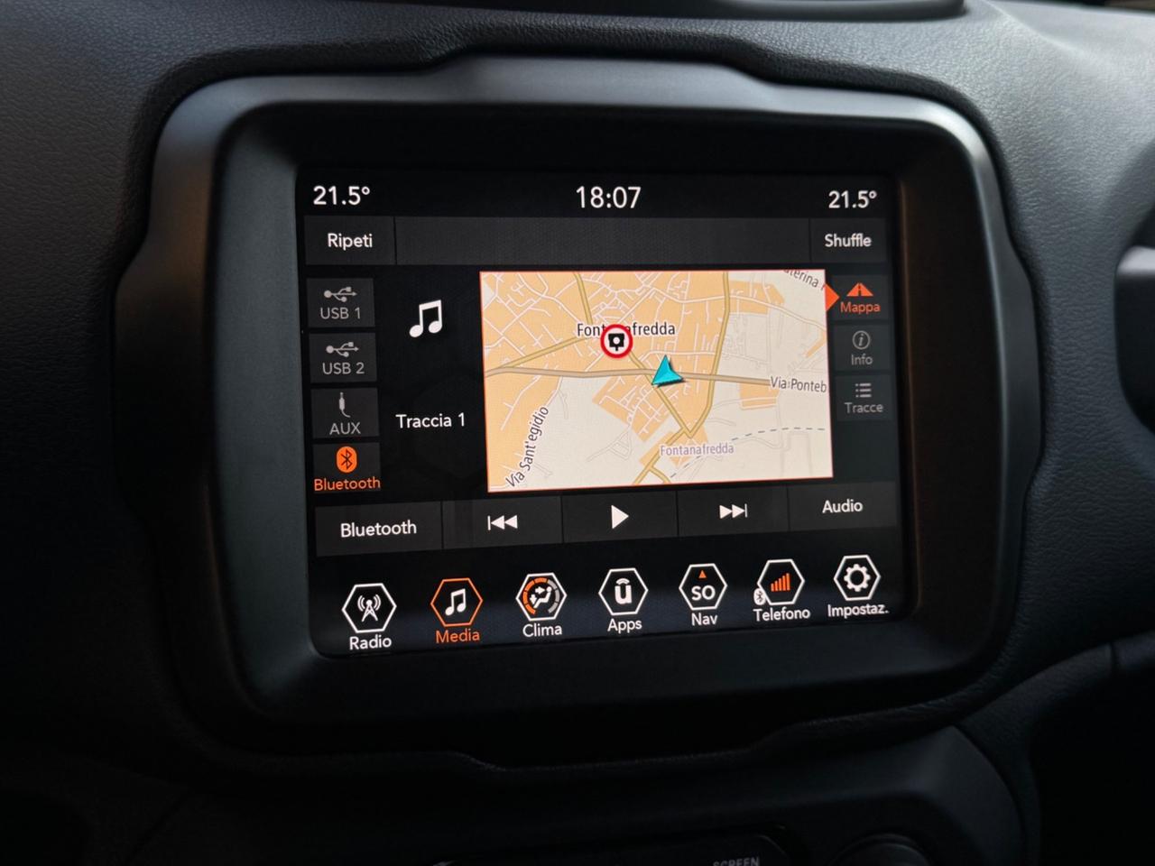 JEEP RENEGADE 1.0 Benzina 120 CV LIMITED 2022 38.000 km