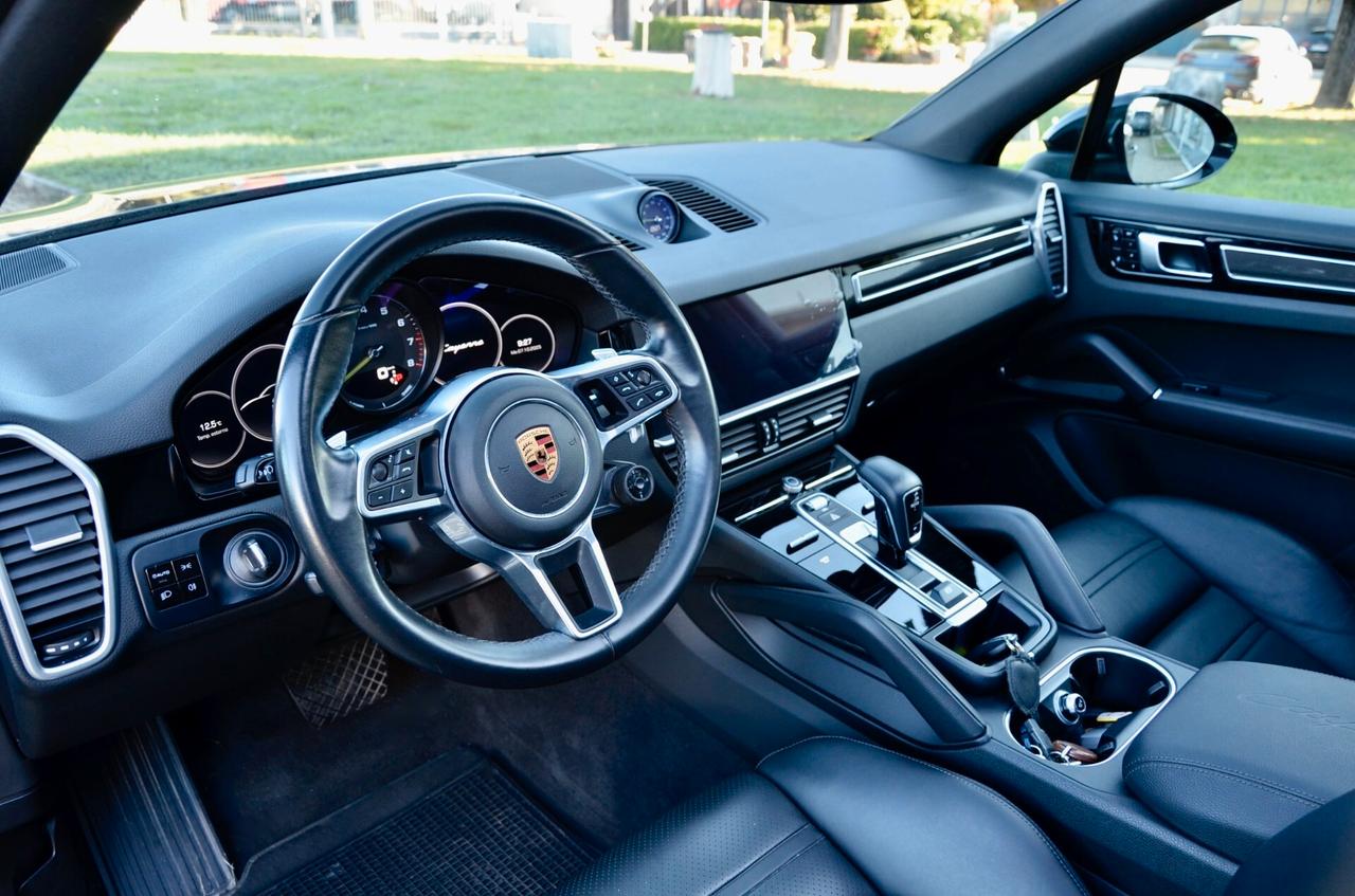 PORSCHE CAYENNE 3.0 E-HYBRID PHEV PLUG-IN 462cv TIPTRONIC, PERFETTE CONDIZIONI, SERVICE PORSCHE, UFF ITALIANA, TETTO, HI-FI BOSE, SPORT CHRONO, FARI LED, RETROCAMERA, 21", PERMUTE