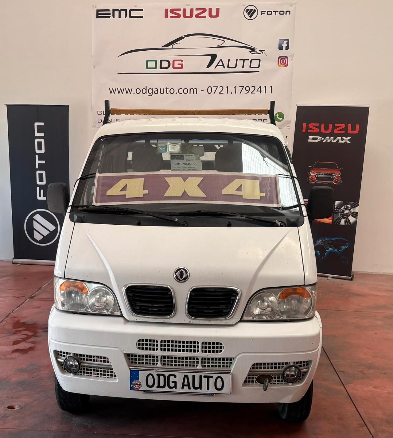 GIOTTI VITTORIA FURGONE CASSONE 4X4 benz.1.3 TRILATERALE km 102.052 certificati